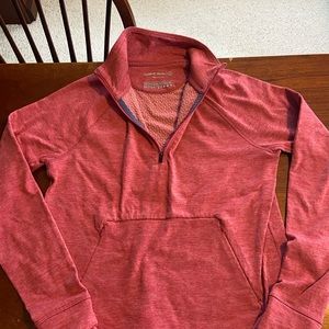Outdoor Voices Pink 1/4 Zip Sweatshirt XS